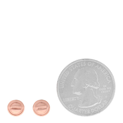 Cartier 18K Pink Gold LOVE Earrings 2 of 6