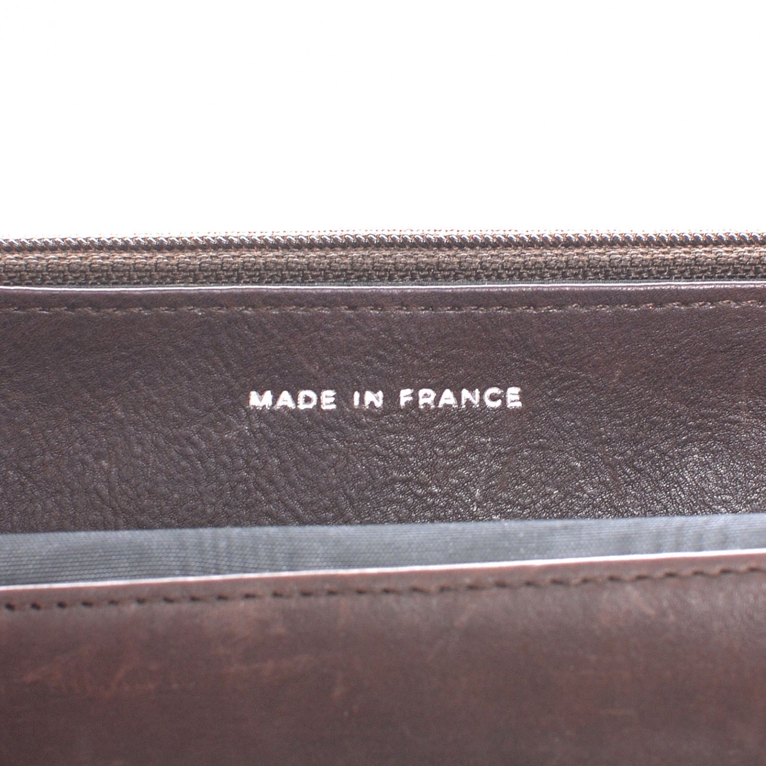 Chanel Calfskin CC Wallet on Chain WOC Brown 9 of 9