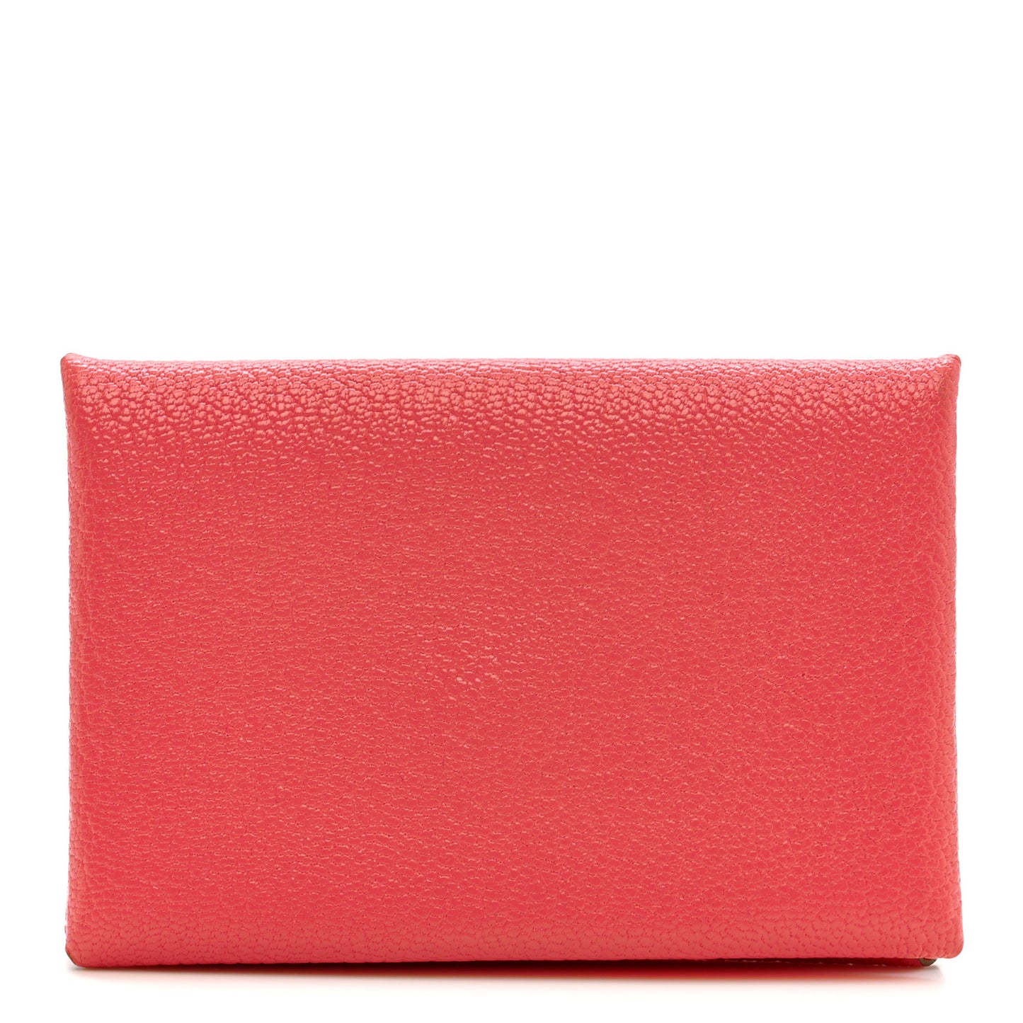 Chevre Mysore Calvi Card Case Rose Lipstick