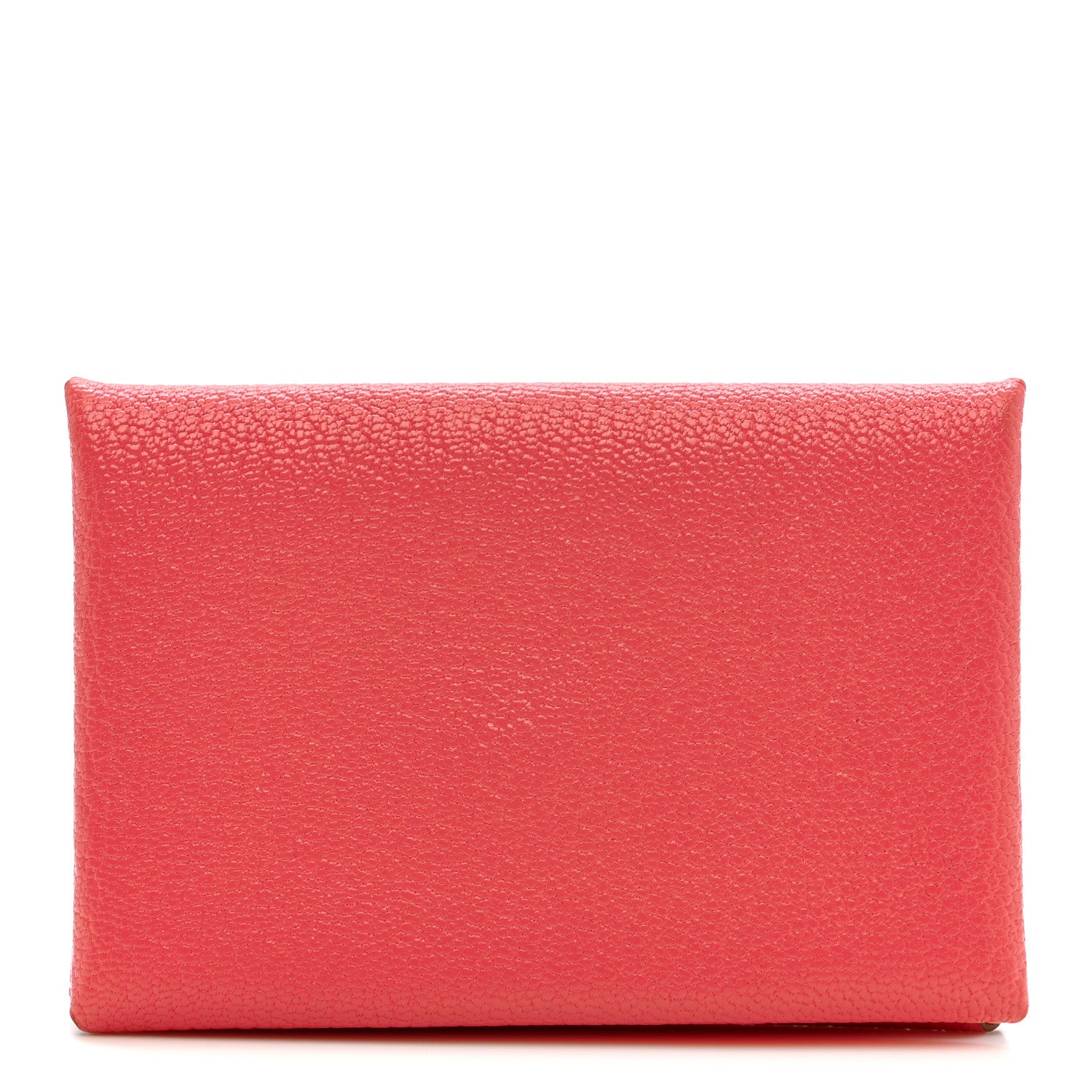Hermes Chevre Mysore Calvi Card Case Rose Lipstick 1 of 8