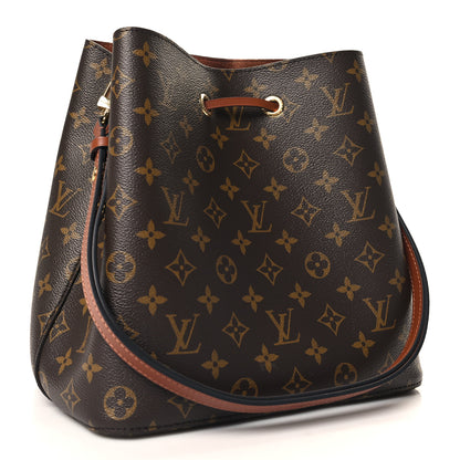 Louis Vuitton Monogram Neonoe MM Caramel 3 of 9