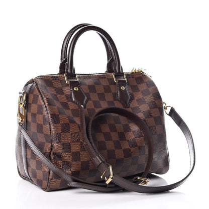 Louis Vuitton Damier Ebene Speedy Bandouliere 25 4 of 11