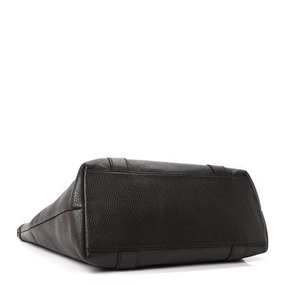 Gucci Calfskin Bamboo Top Handle Tote Dark Brown 4 of 10