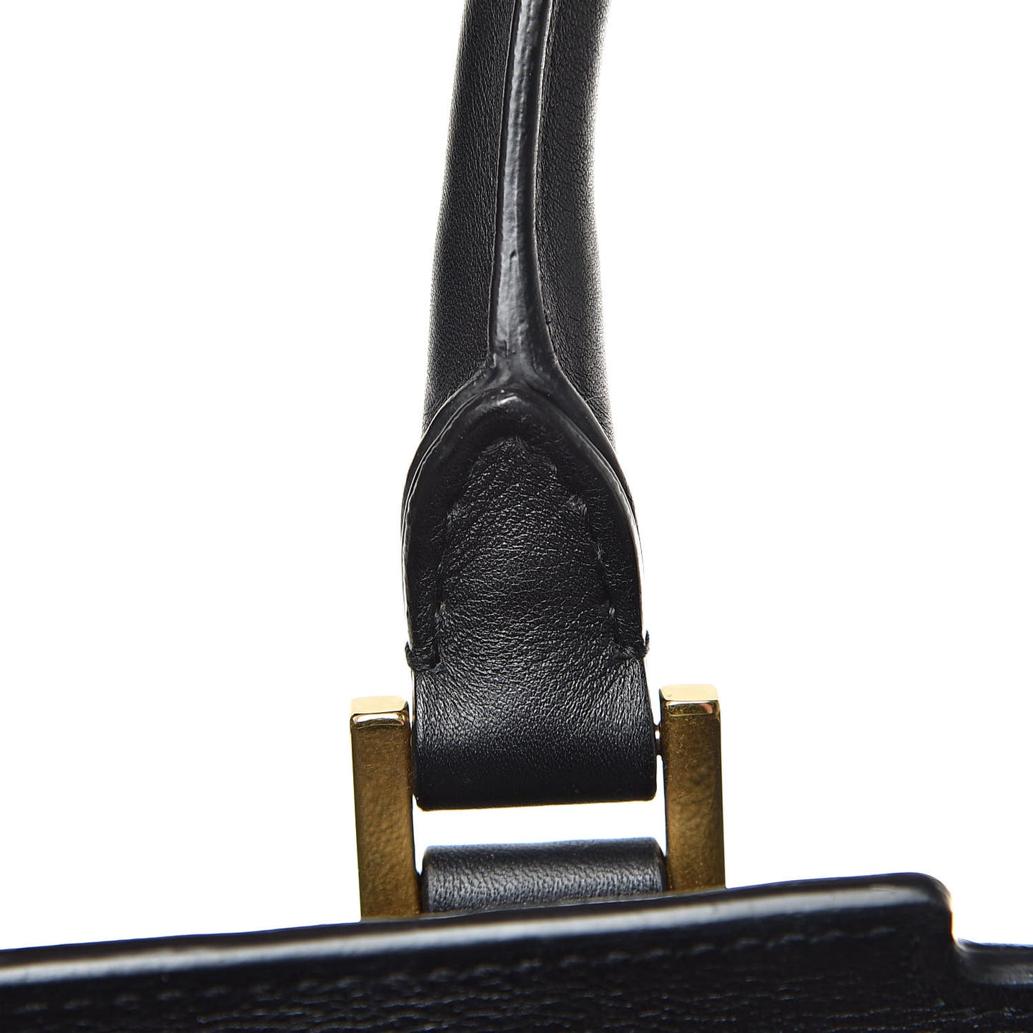 Calfskin Small Monogram Cabas Black
