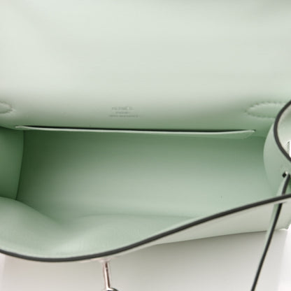 Hermes Swift Kelly Pochette Clutch Vert Peppermint 5 of 10