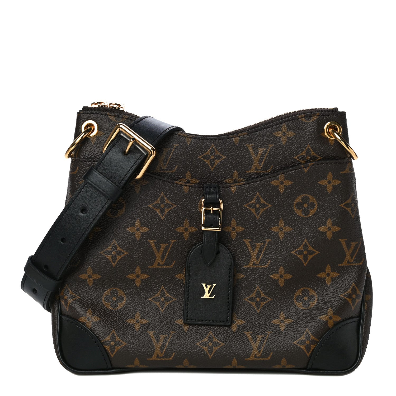 Louis Vuitton Monogram Odeon PM Black 1 of 8