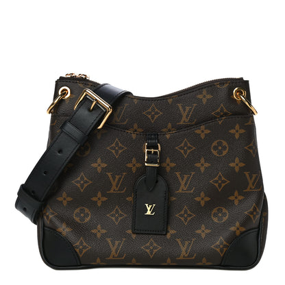 Louis Vuitton Monogram Odeon PM Black 1 of 8