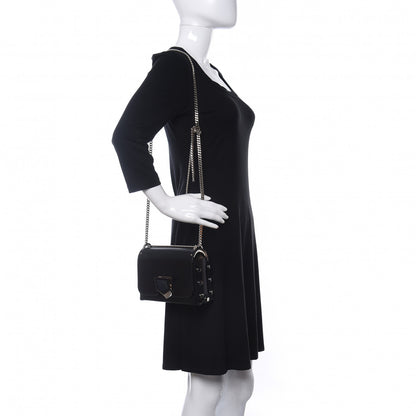 Jimmy Choo Smooth Calfskin Lockett Petite Shoulder Bag Black 2 of 10