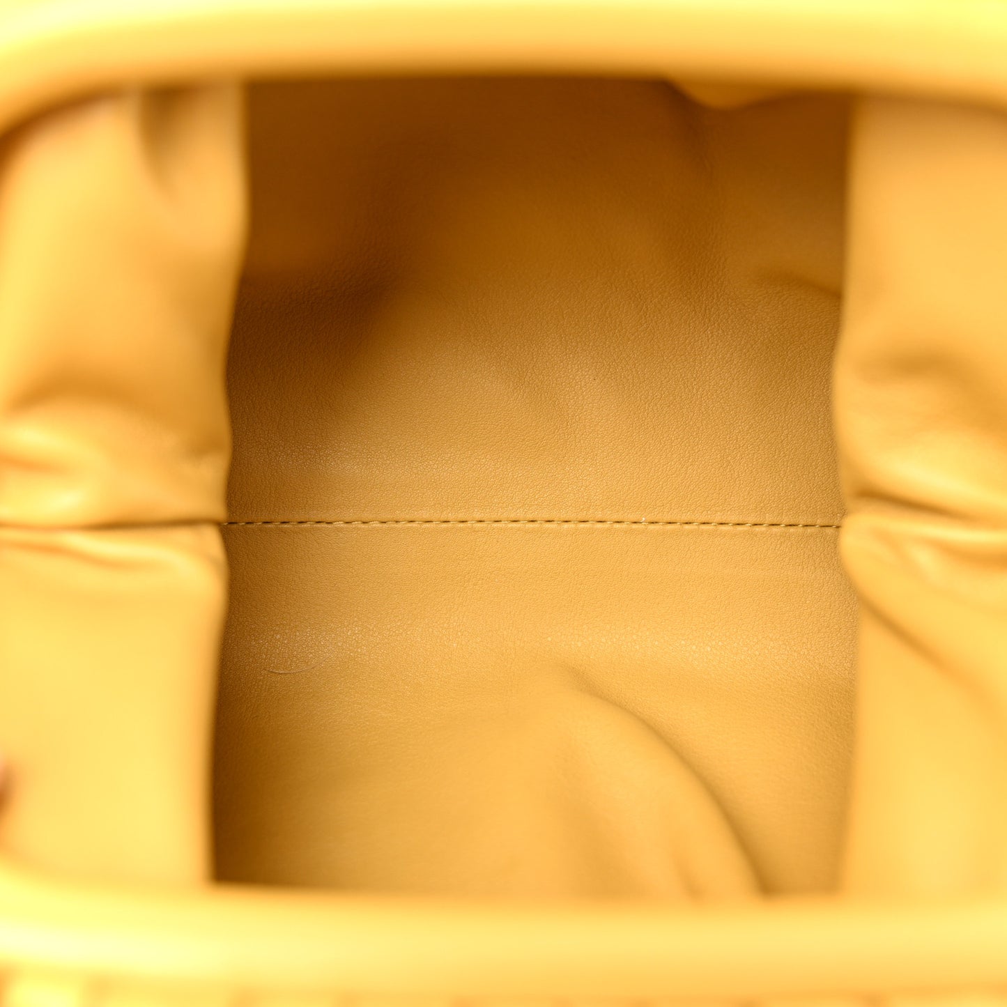 Butter Calfskin The Mini Pouch Butterscotch