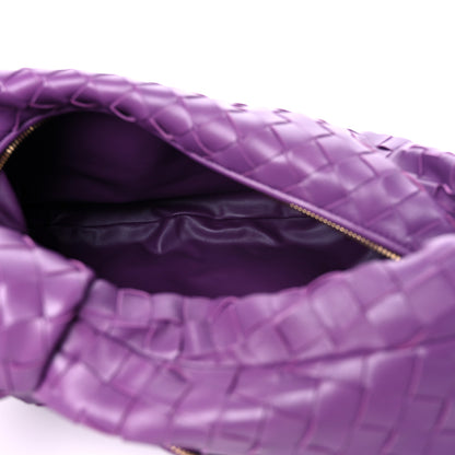 Bottega Veneta Nappa Intrecciato Teen Jodie Hobo Eggplant 5 of 9