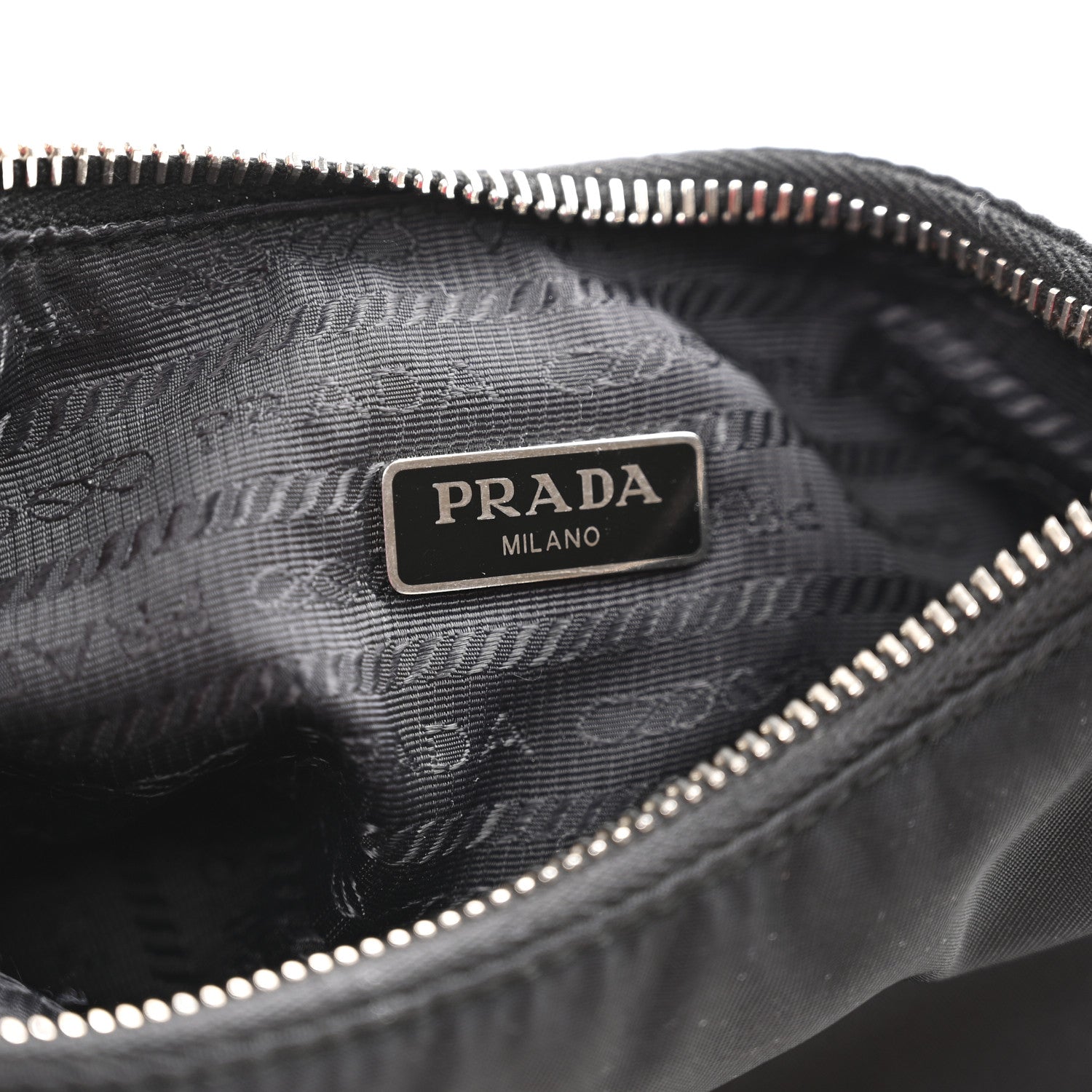 Prada Nylon Re-Edition 2005 Shoulder Bag Black 6 of 11