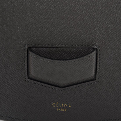 Celine Grained Calfskin Compact Trotteur Grey 9 of 11