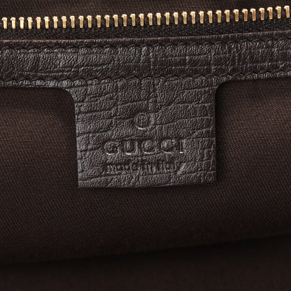 Gucci Monogram Large Jolicoeur Tote Brown 6 of 11