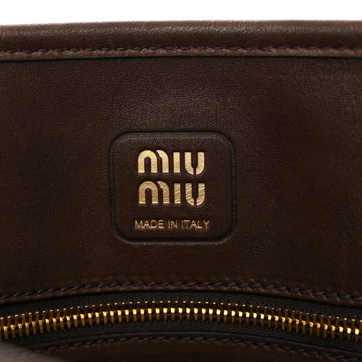 Miu Miu Nappa Medium Aventure Bag Radica 6 of 12