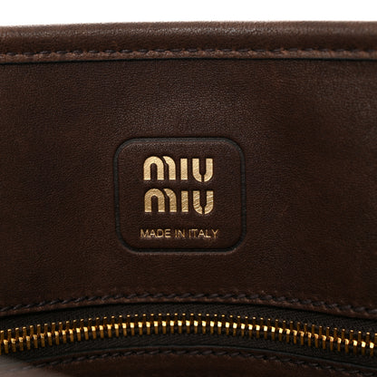 Miu Miu Nappa Medium Aventure Bag Radica 6 of 12