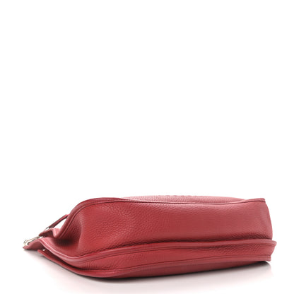 Hermes Taurillon Clemence Evelyne III GM Rubis 3 of 14