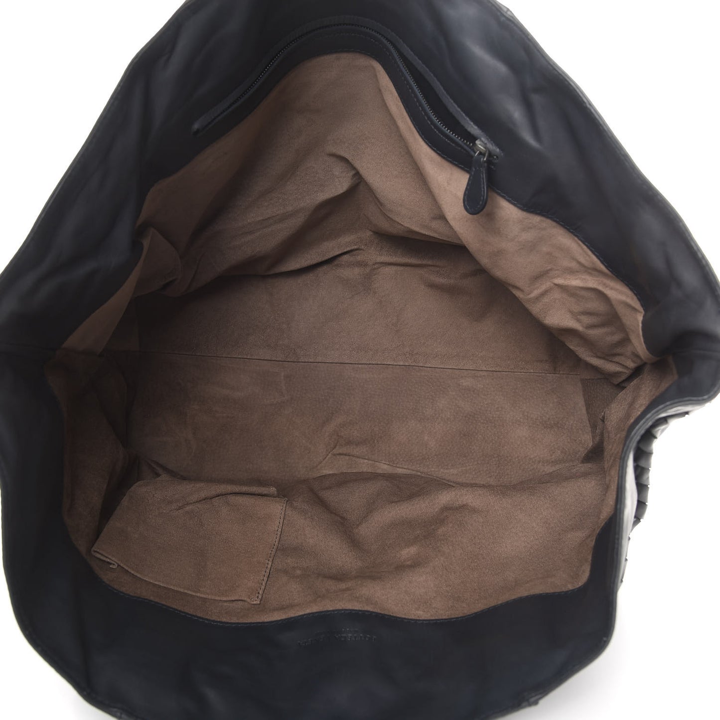Calfskin Intrecciato Diamond Tote Ardoise