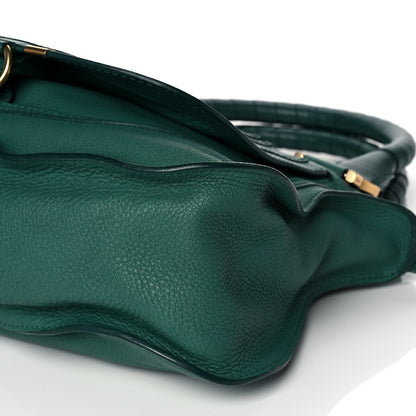 Chloe Calfskin Medium Marcie Satchel Emerald 9 of 11