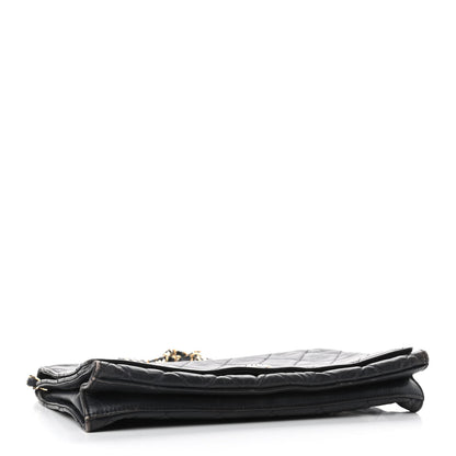 Chanel Lambskin Quilted Medium Single Flap Black 3 of 4