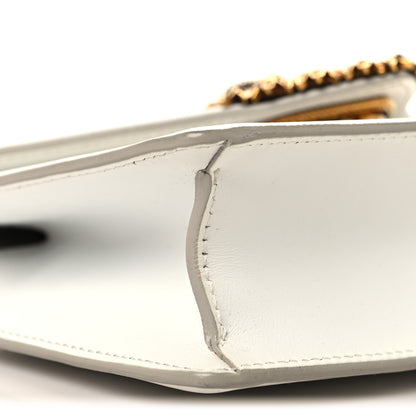Dolce & Gabbana Smooth Calfskin Mini Devotion Envelope Bag White 8 of 9