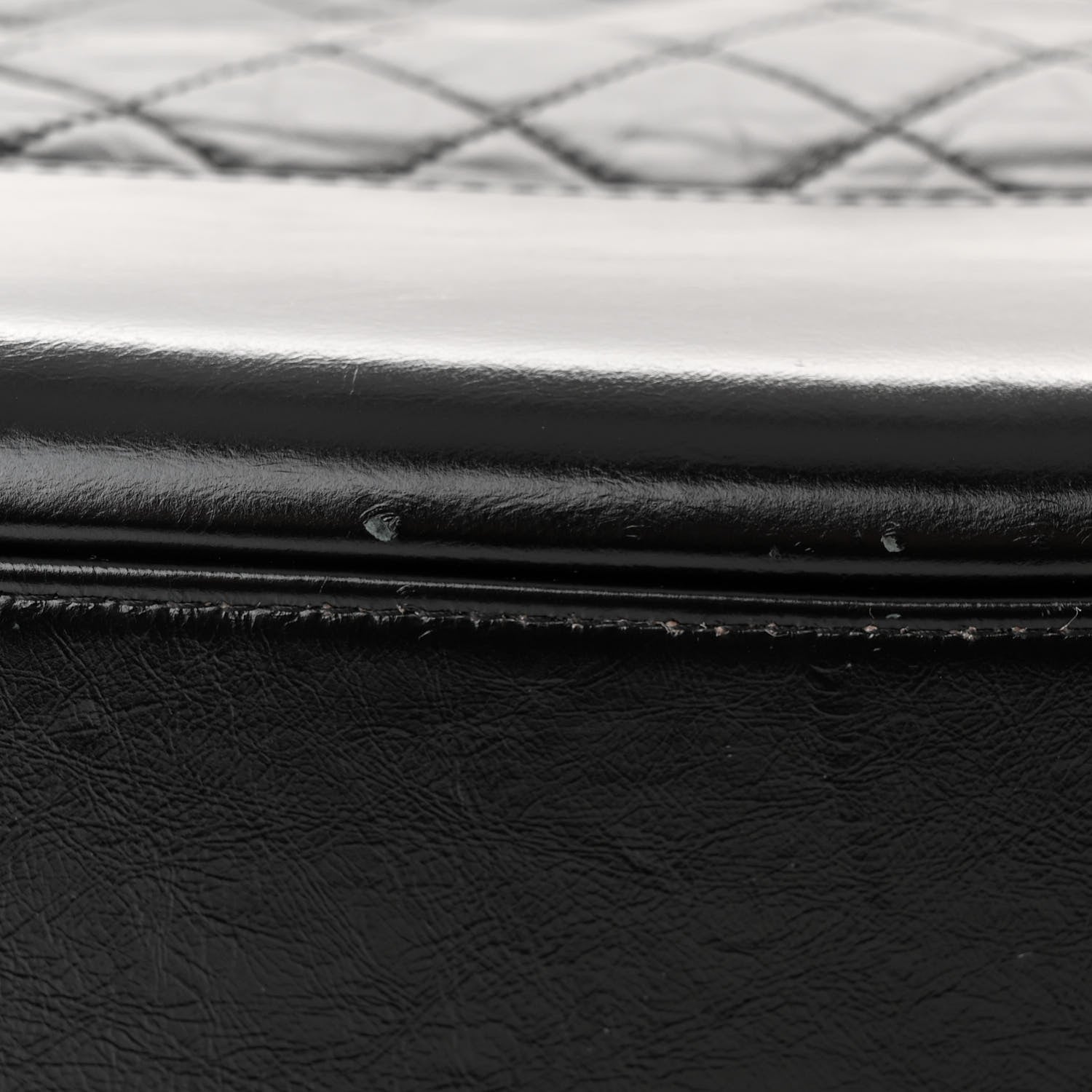 Chanel Aged Calfskin Quilted Large Gabrielle Shopping Tote Black 21 of 25