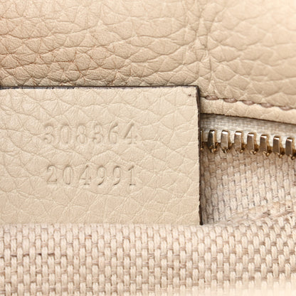 Gucci Pebbled Calfskin Small Soho Disco Bag Off White 7 of 17