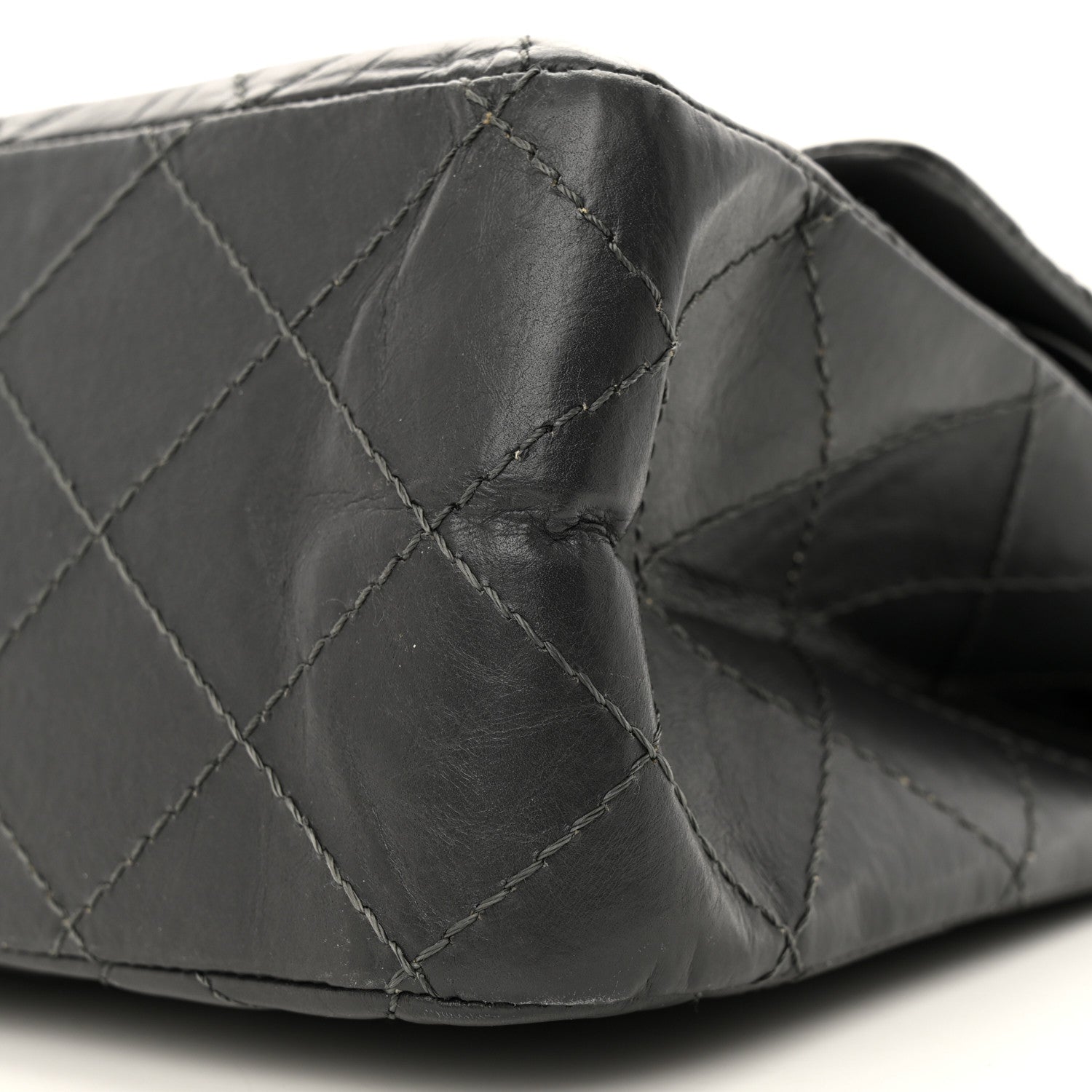 Chanel Aged Calfskin Quilted 2.55 Reissue 227 Flap Grey 10 of 12