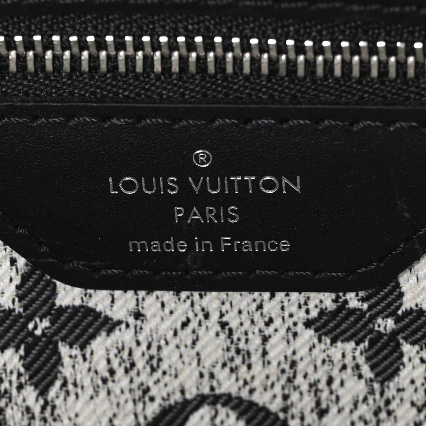 Denim Monogram Jacquard Neverfull MM Grey