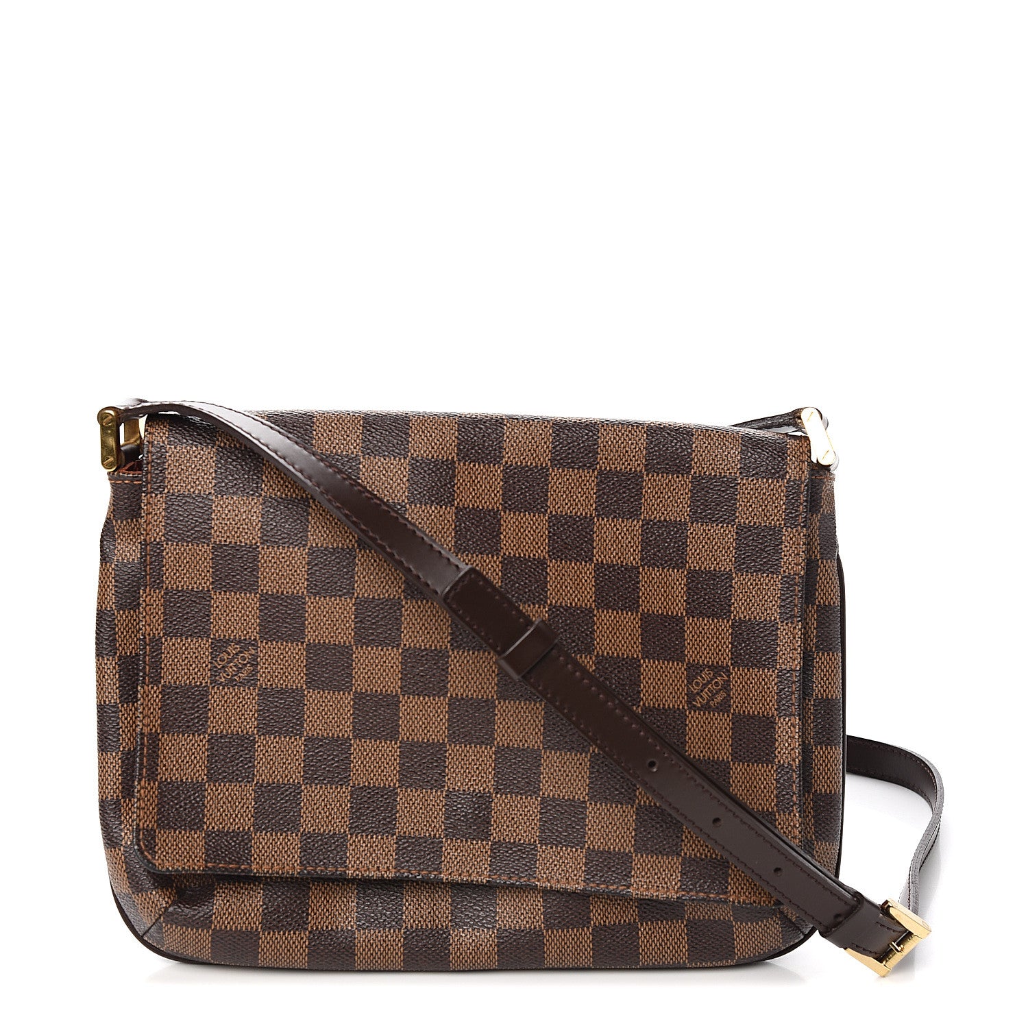 Louis Vuitton Damier Ebene Musette Tango Long Strap 1 of 8
