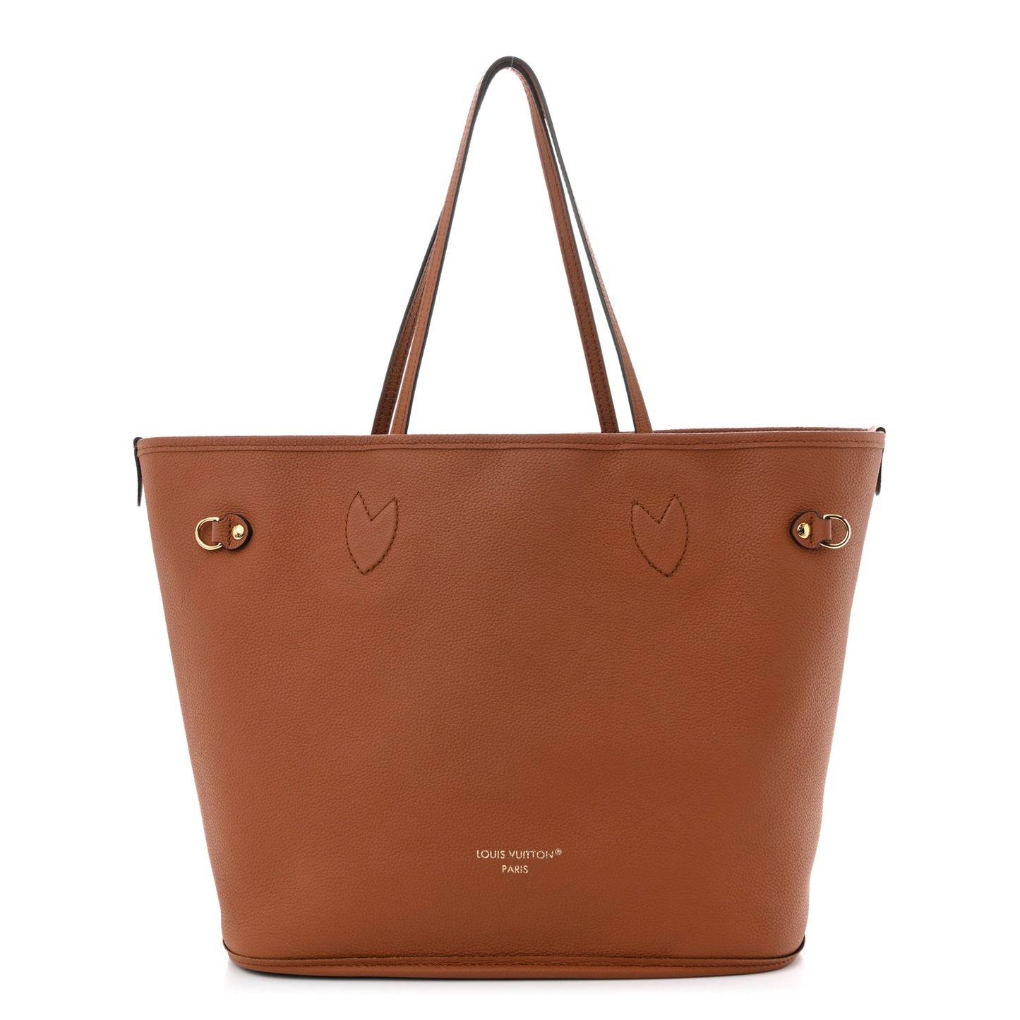 Monogram Calfskin Neo Neverfull Inside Out MM Tan