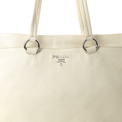 Prada Vitello Daino Tote Talco 9 of 15