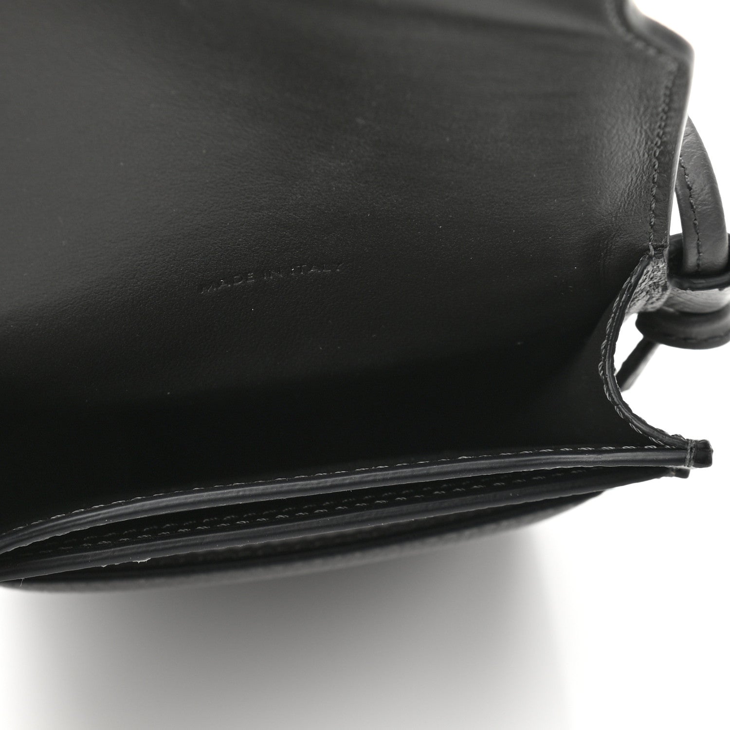 Celine Grained Calfskin Phone Pouch With Flap Grey 5 of 9