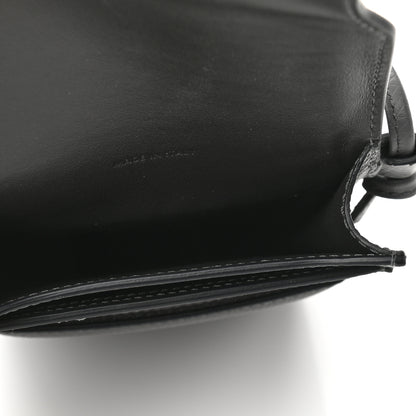 Celine Grained Calfskin Phone Pouch With Flap Grey 5 of 9