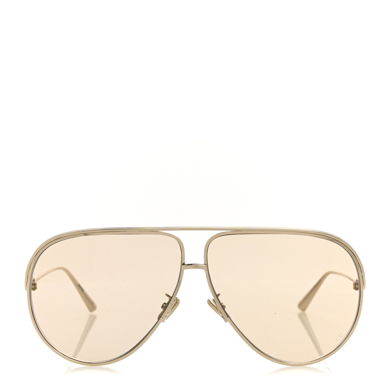 Christian Dior EverDior Aviator Sunglasses Gold 2 of 9