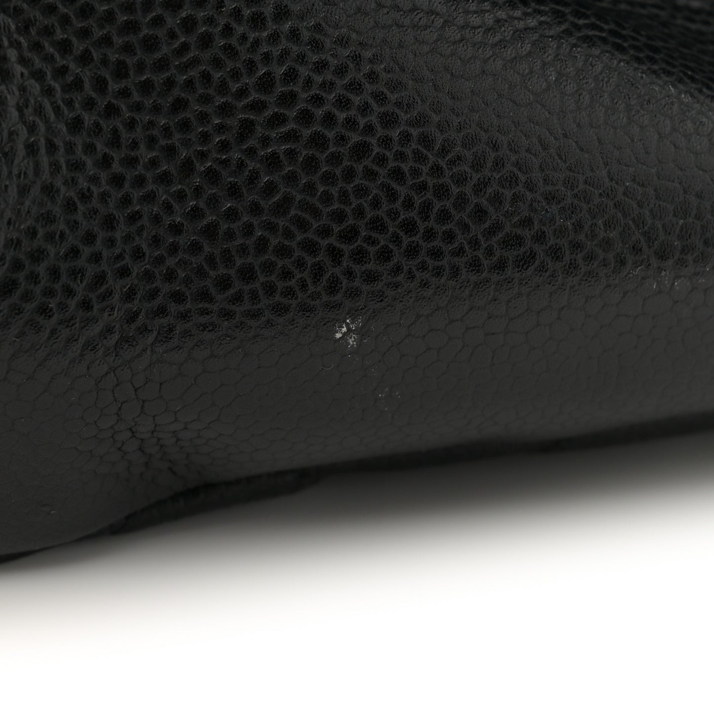 Caviar Jumbo Single Flap Black