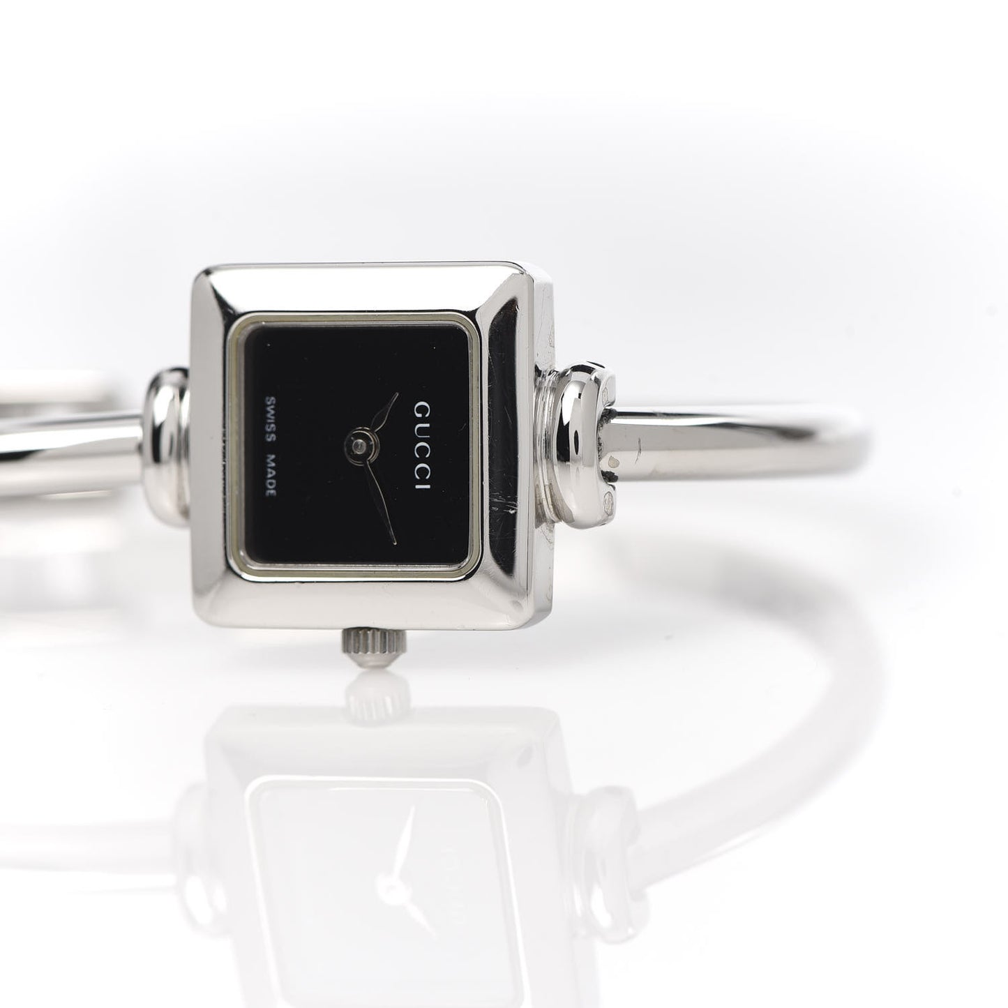Stainless Steel 19mm 1900L Quartz Watch Black