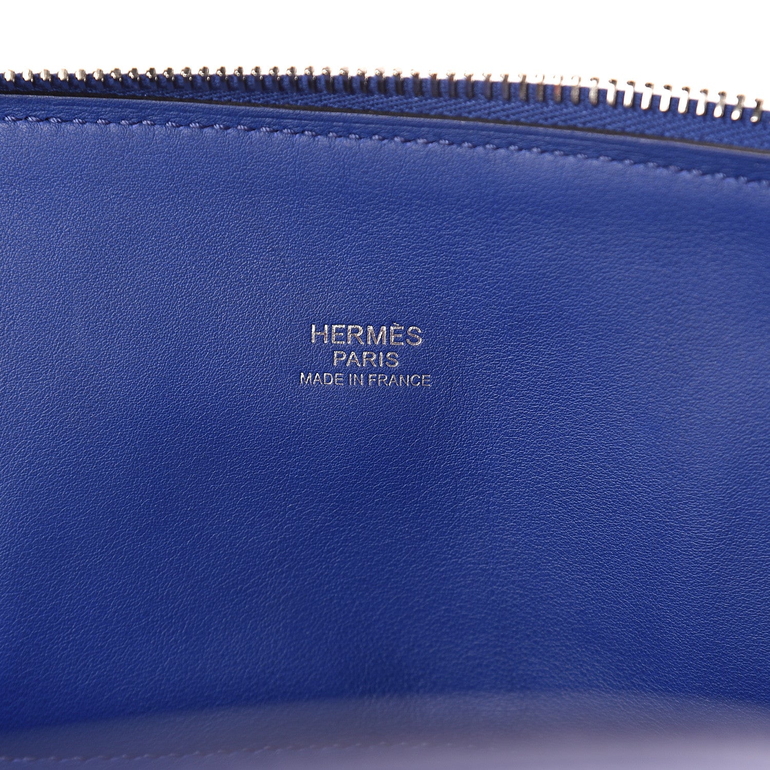 Hermes Taurillon Clemence Bolide 31 Bleu Electrique 5 of 9