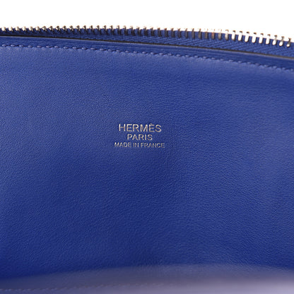 Hermes Taurillon Clemence Bolide 31 Bleu Electrique 5 of 9