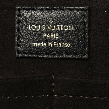 Louis Vuitton Calfskin Monogram Kimono Tote Black 6 of 10