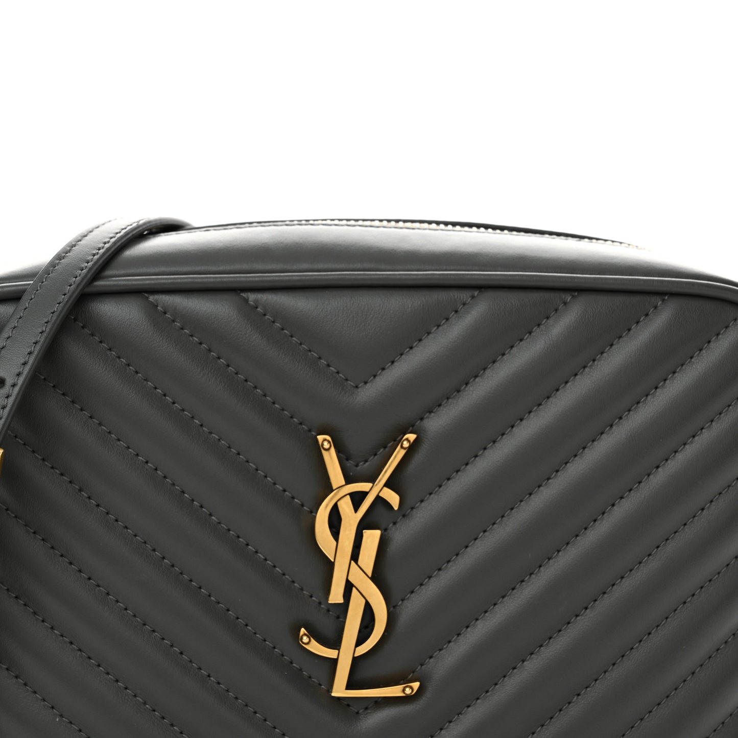 Calfskin Matelasse Monogram Lou Camera Bag Storm