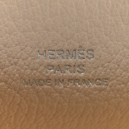 Hermes Chevre Mysore In-The-Loop Wink Glasses Case Nata Black Quebracho Menthe 6 of 10