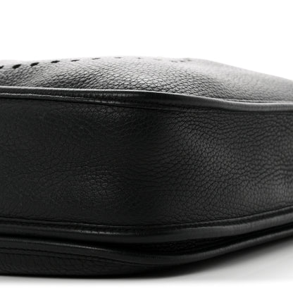 Hermes Taurillon Clemence Evelyne III PM Black 10 of 10