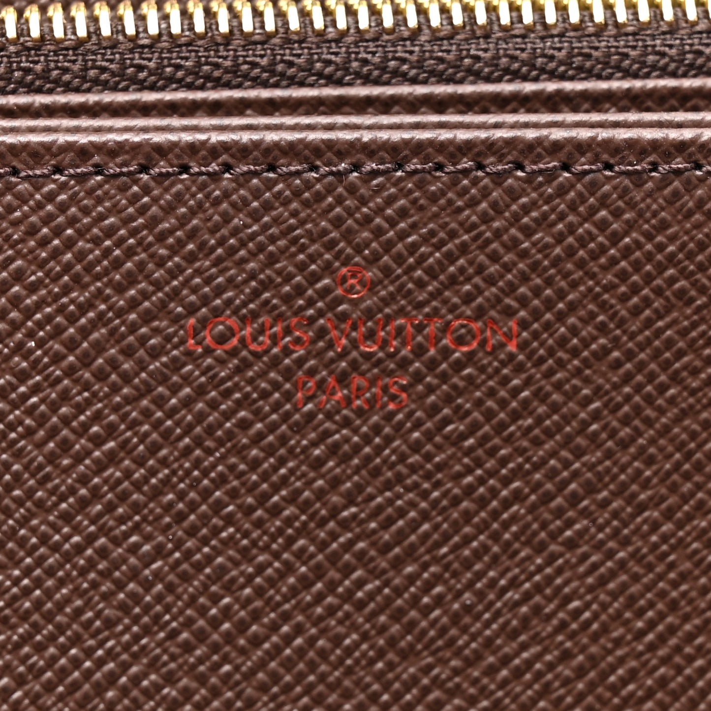 Damier Ebene Zippy Wallet