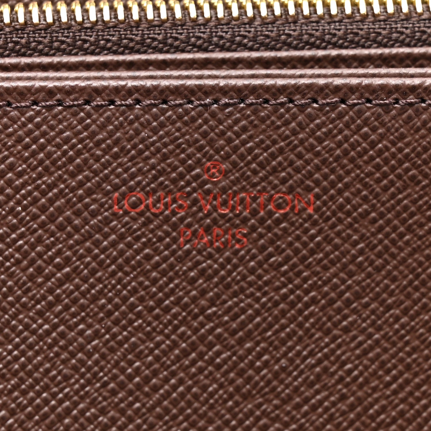 Louis Vuitton Damier Ebene Zippy Wallet 7 of 8