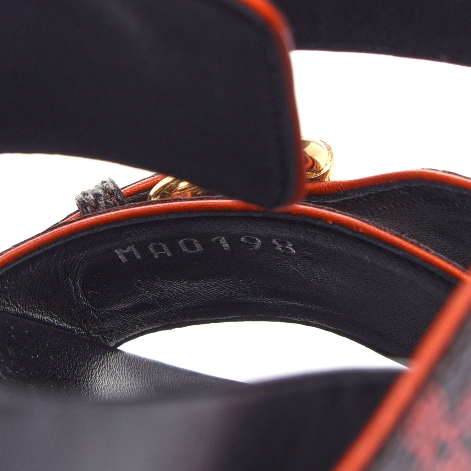 Louis Vuitton Catogram Bom Dia Flat Mule 40 Black Marron 10 of 11