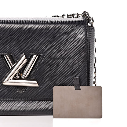 Louis Vuitton Epi Twist Shoulder Bag MM Black 16 of 16