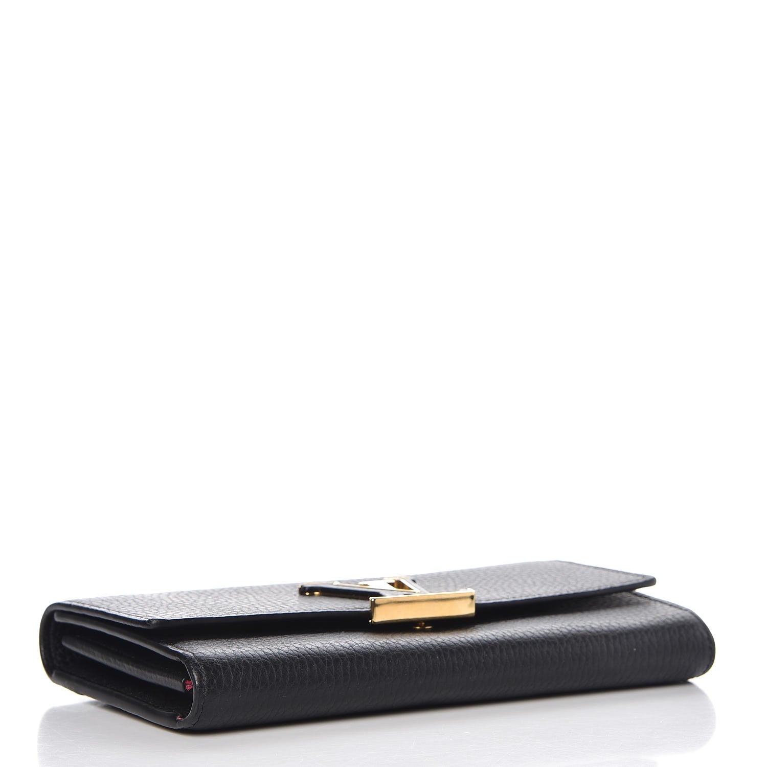 Louis Vuitton Taurillon Capucines Wallet Black 4 of 8