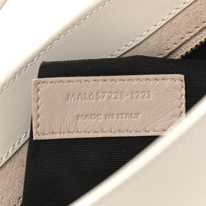 Saint Laurent Smooth Calfskin Le 5 A 7 Hobo Blanc Vintage 7 of 14