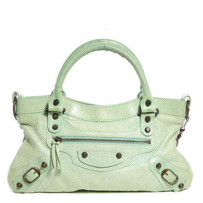 Balenciaga Chevre Classic Hardware First Vert D'eau 1 of 13