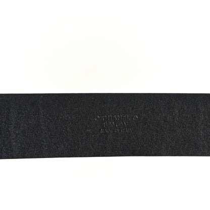Chanel Calfskin Crystal Metal Quilted CC Belt 100 40 Black 3 of 5